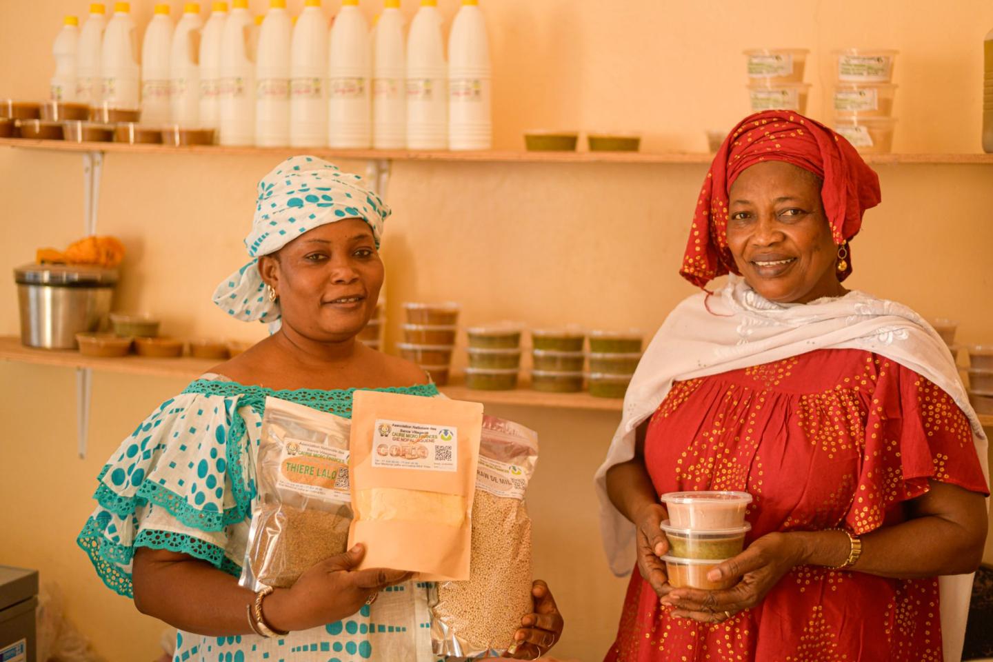 Two women entrepreneurs in Senegal