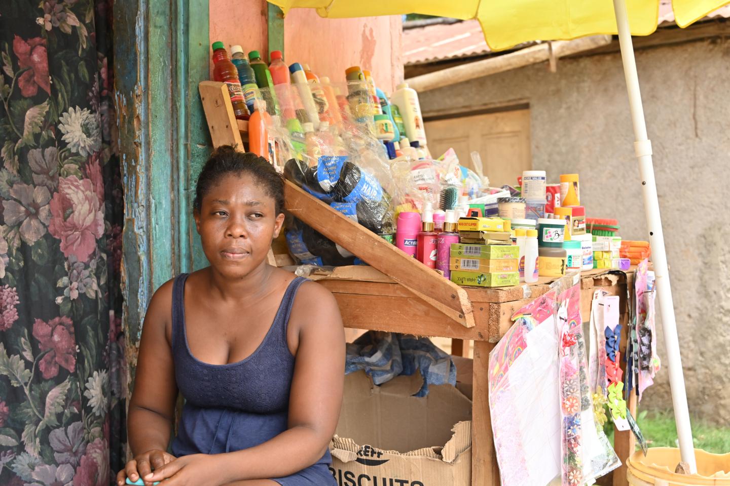 Woman entrepreneur in Haiti
